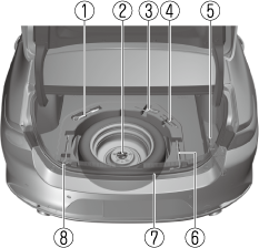 Válvula De Neumático Rueda De Coche Mazda velocidad Polvo Tapas con llave en una nueva cubiertas de manipulación 